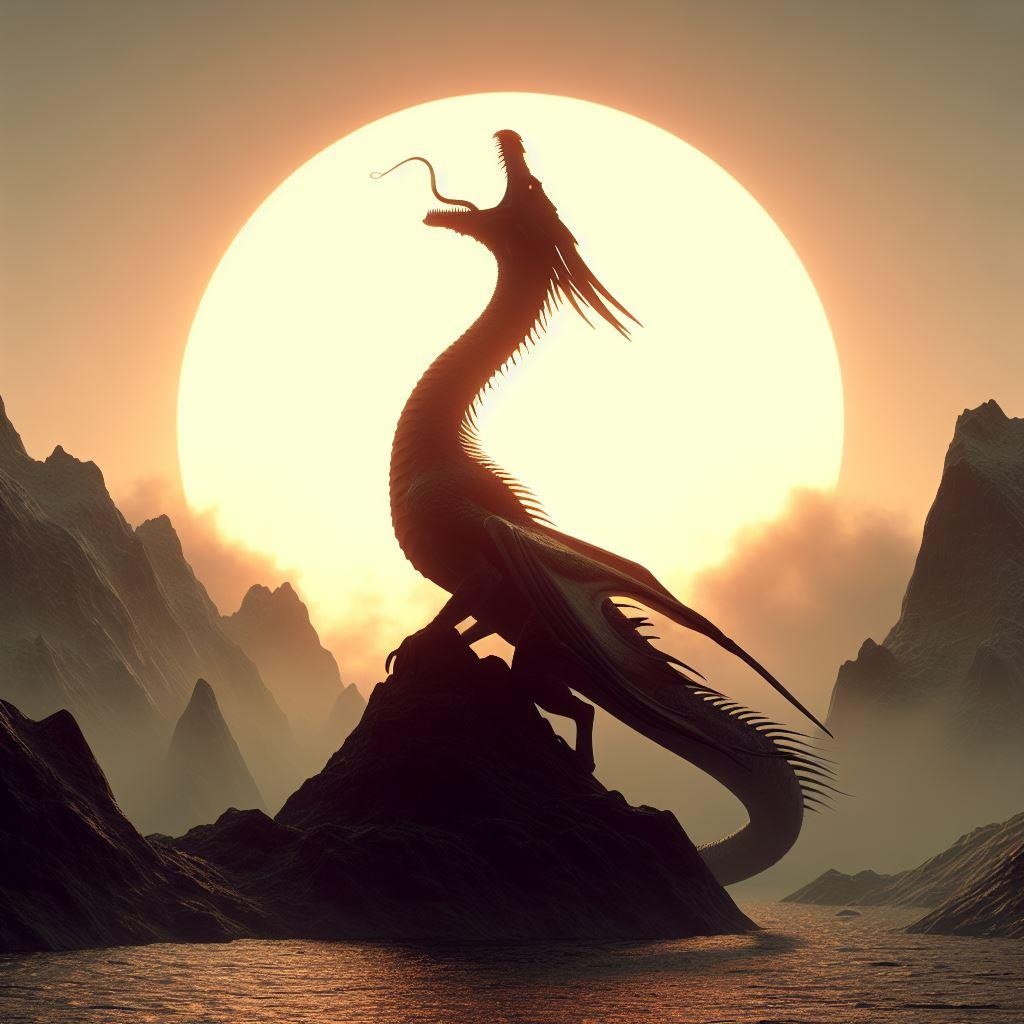 叫ぶドラゴン