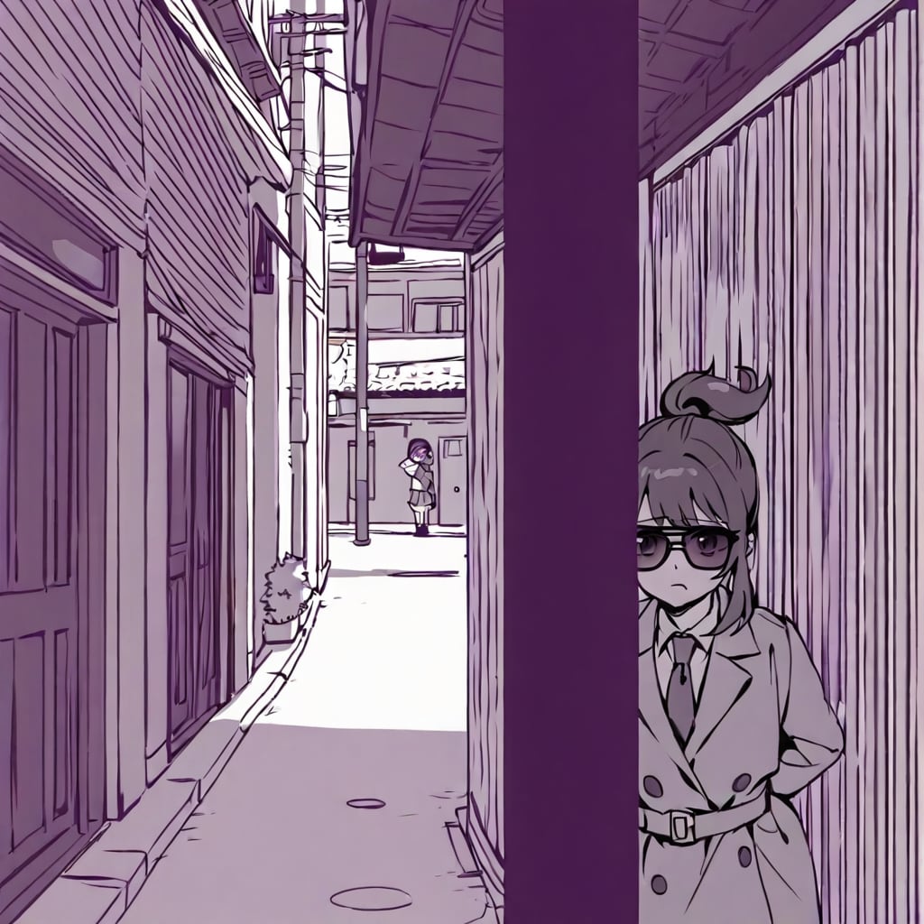 尾行中 | の人気AIイラスト・グラビア