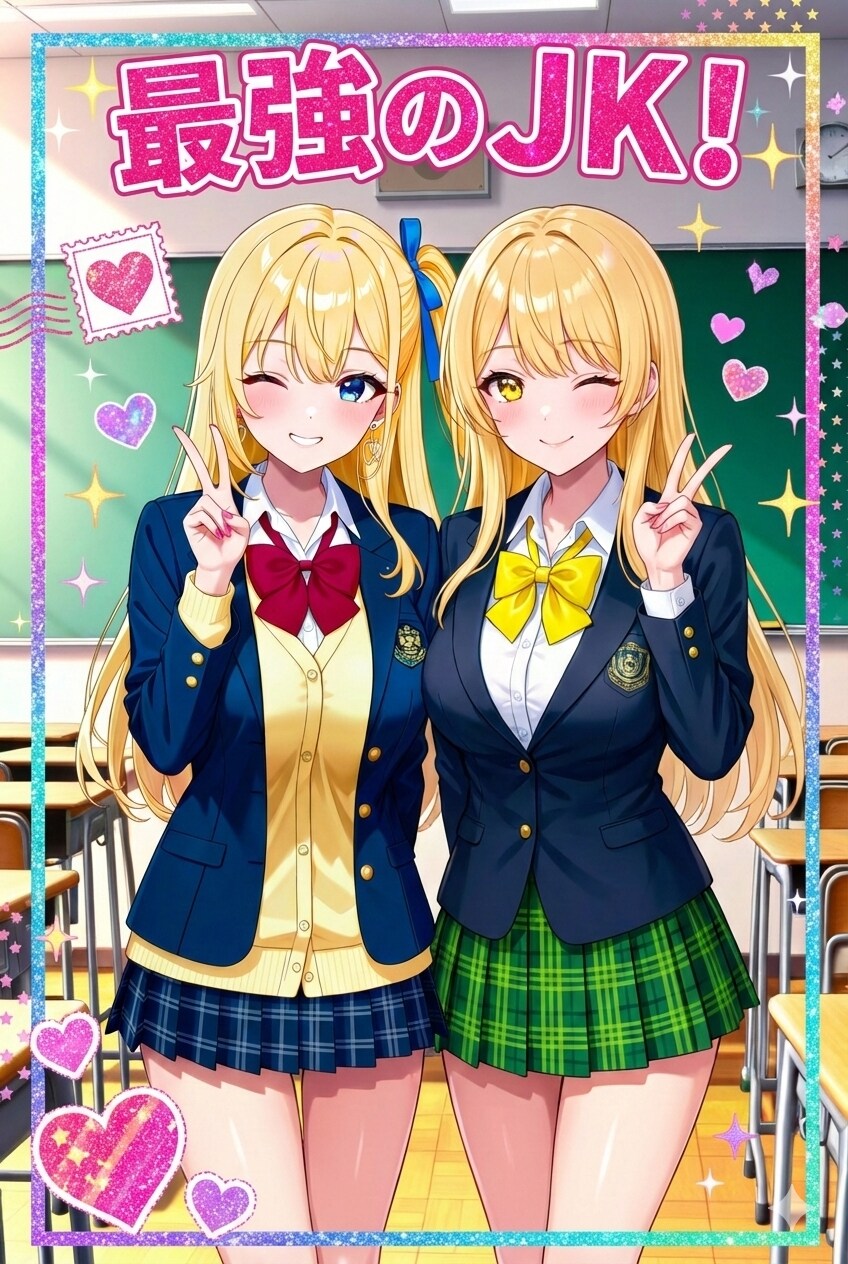 コラボ　万里奈ちゃんとナミちゃん