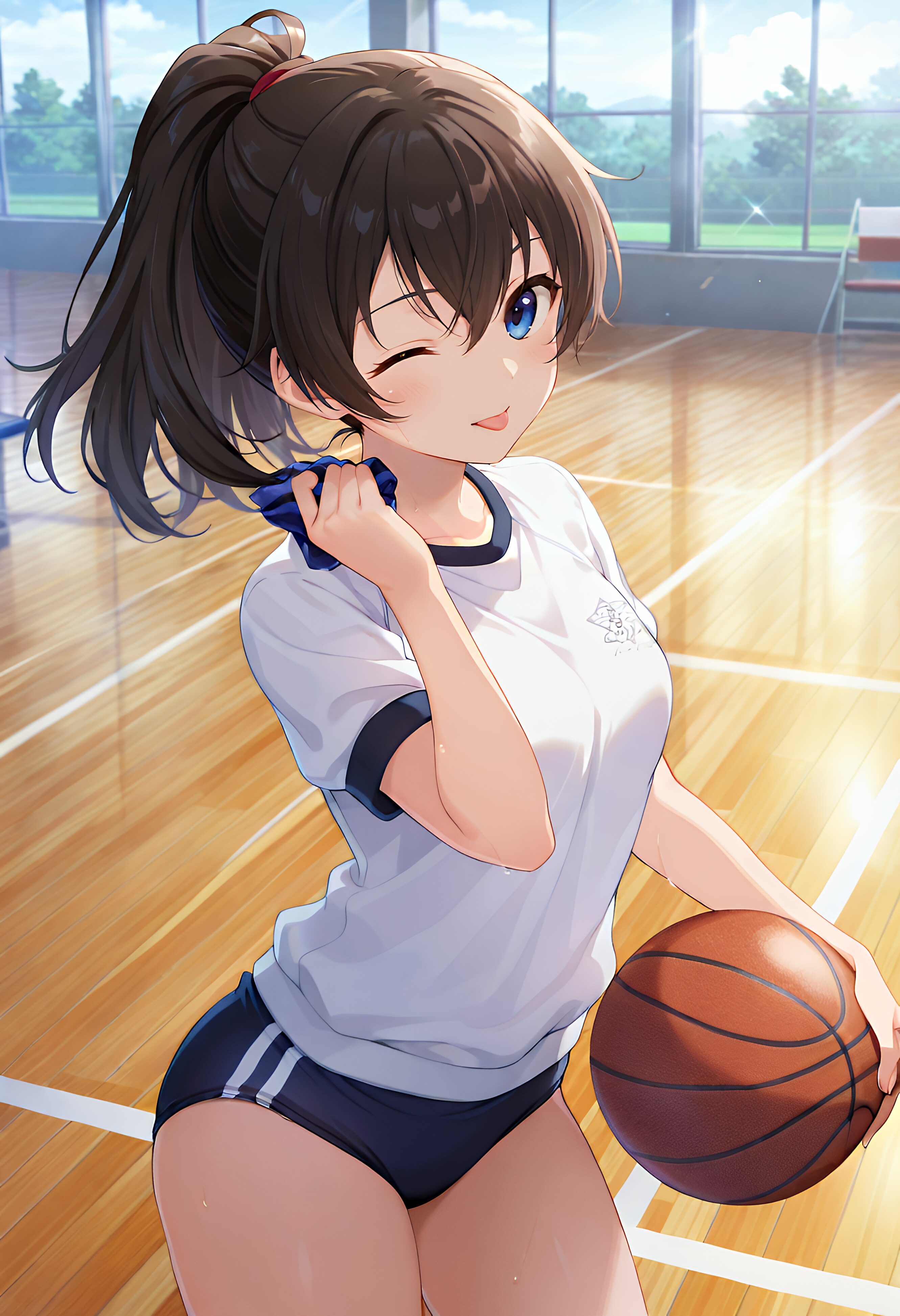 バスケガール