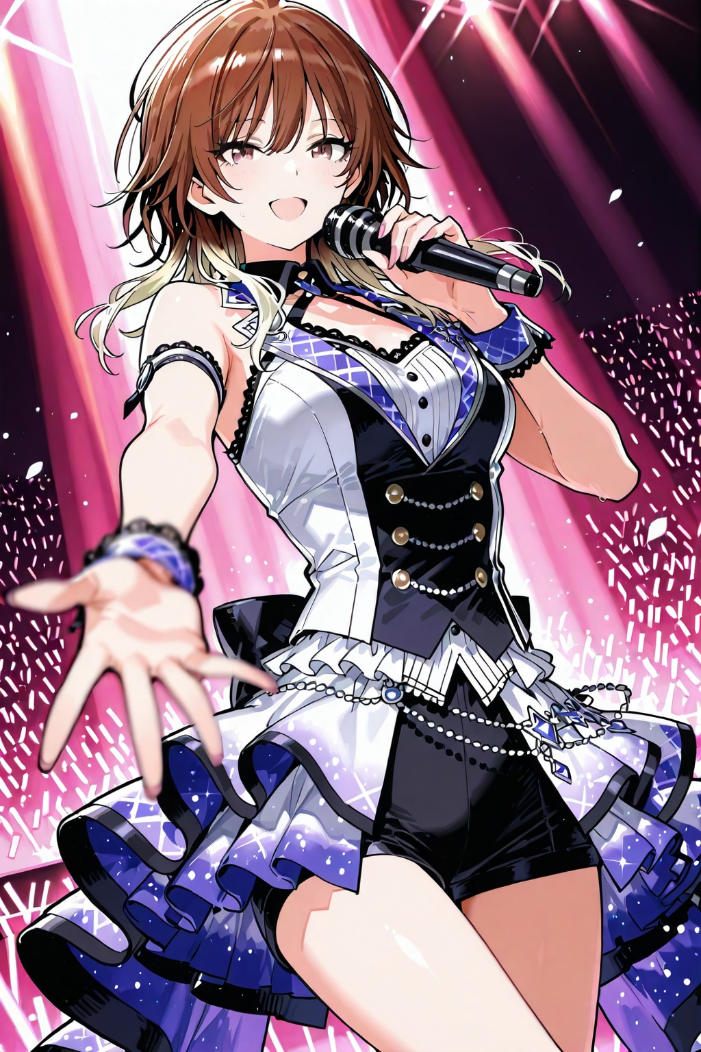 【コンサート】緋田美琴さん　新作衣装 | の人気AIイラスト・グラビア