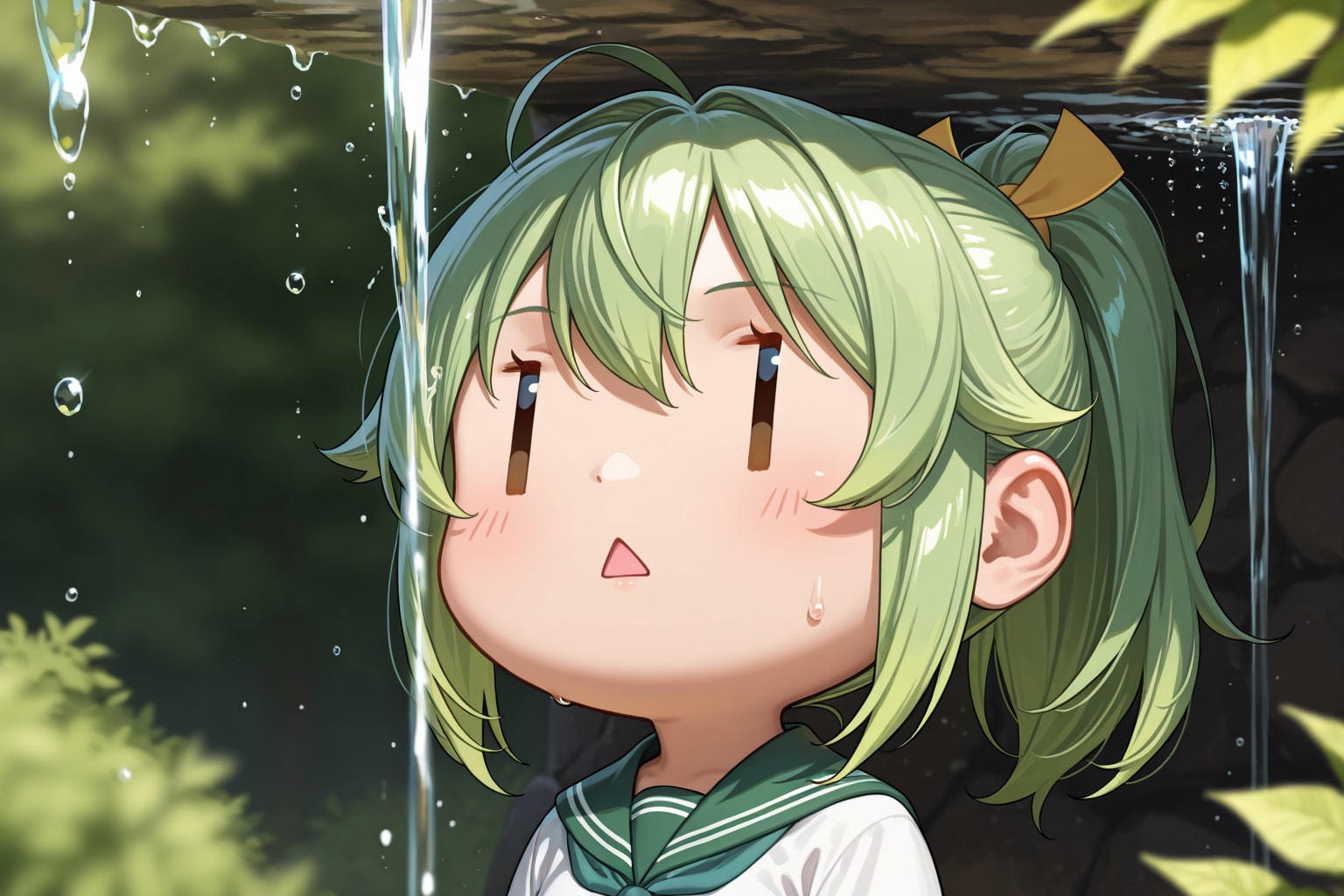 緑のちびキャラ！ | の人気AIイラスト・グラビア