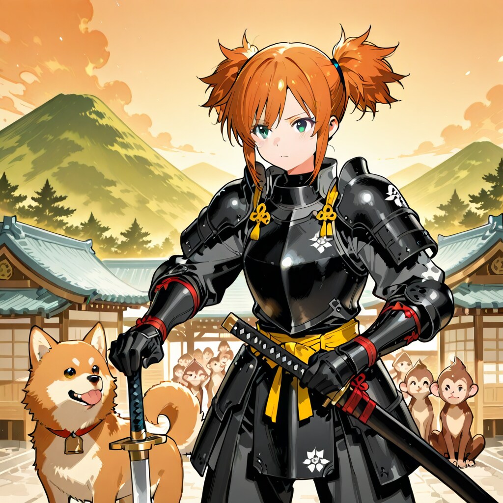 女桃太郎 | の人気AIイラスト・グラビア