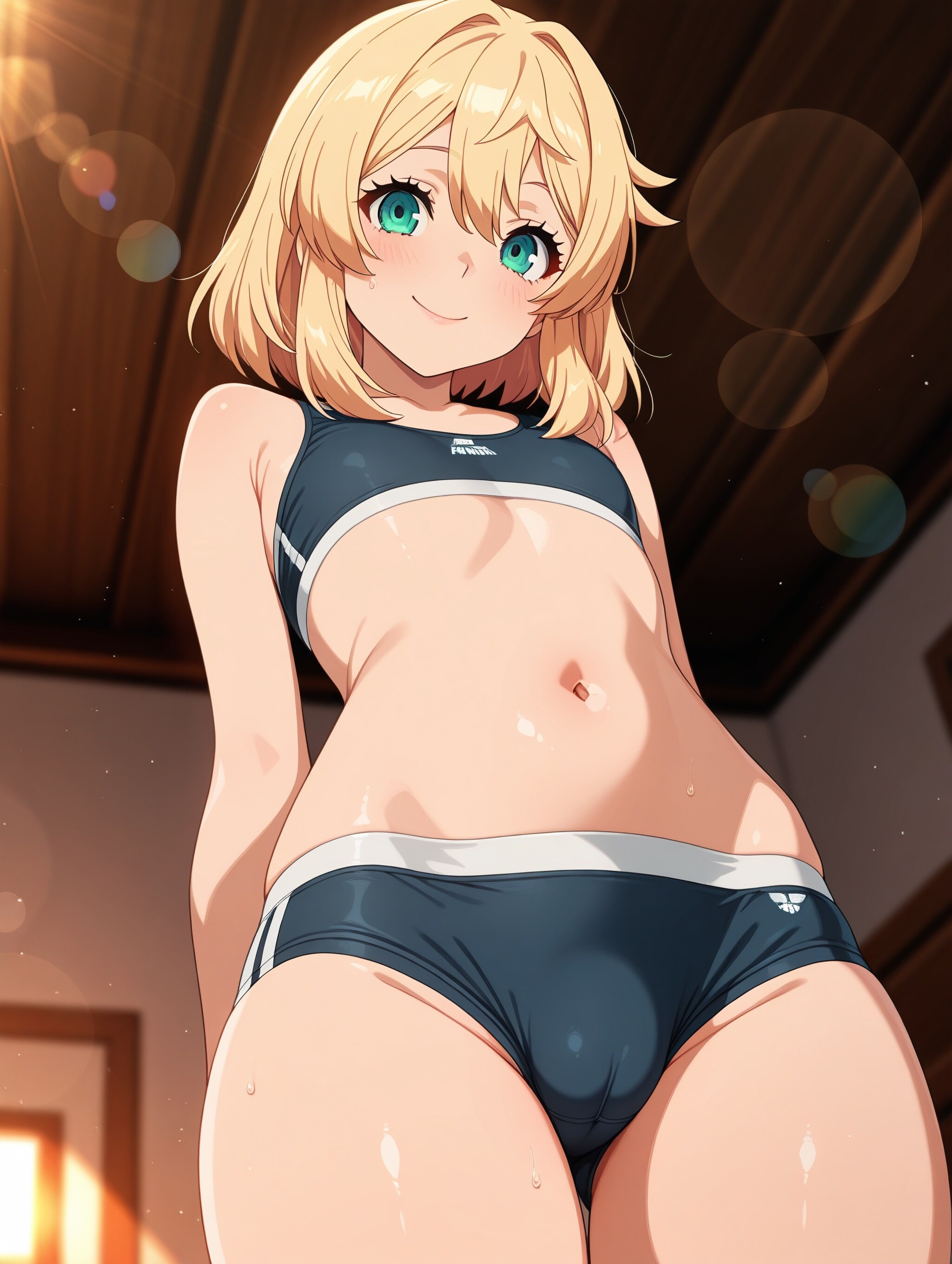 下着姿のブリジットくん