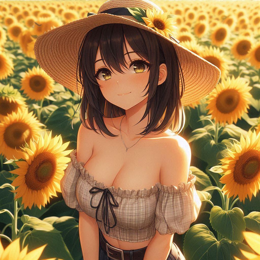 ひまわり畑
