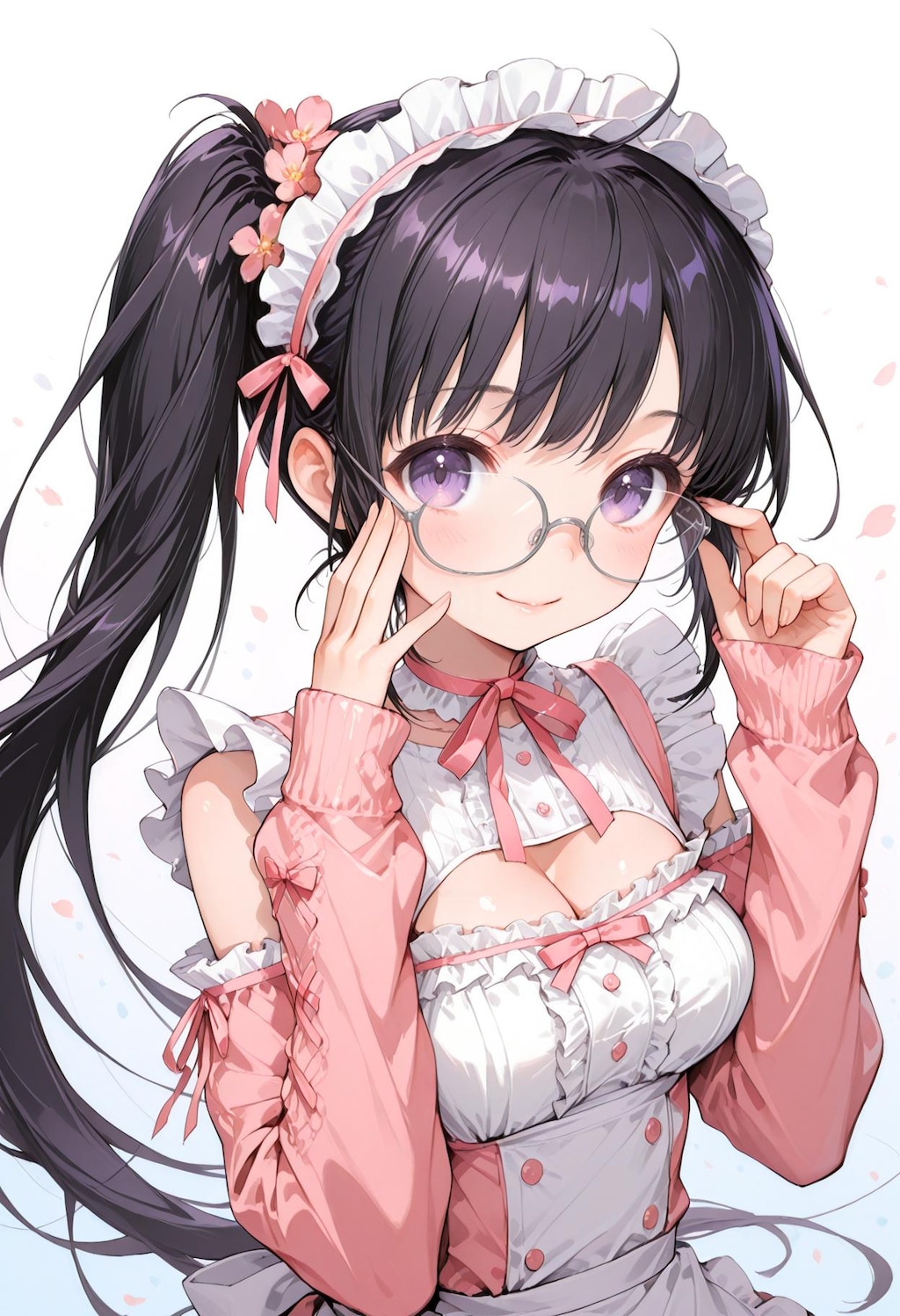 眼鏡っ娘メイドさん