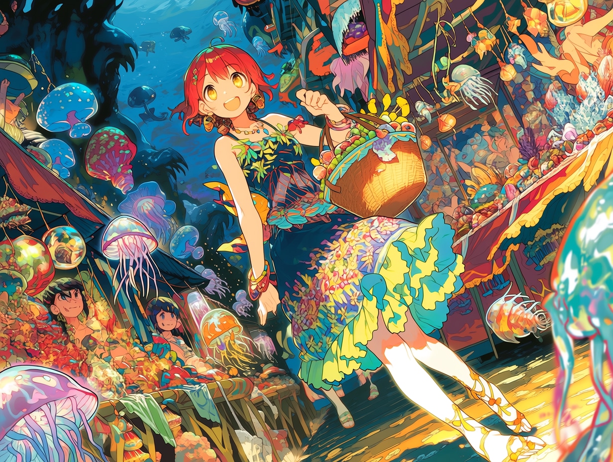 異文化の街（１）秋津七海　niji7 | の人気AIイラスト・グラビア