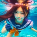 泳げ女子高生 5枚目