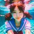 泳げ女子高生 2枚目