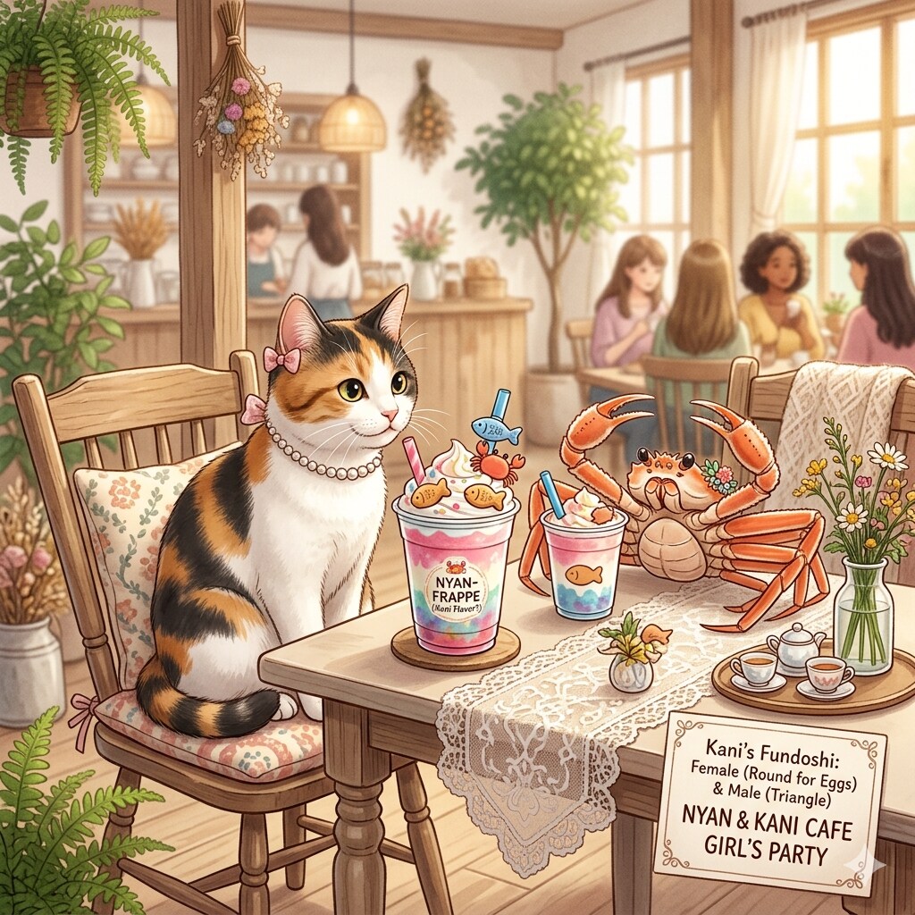 🐱🦀女子会