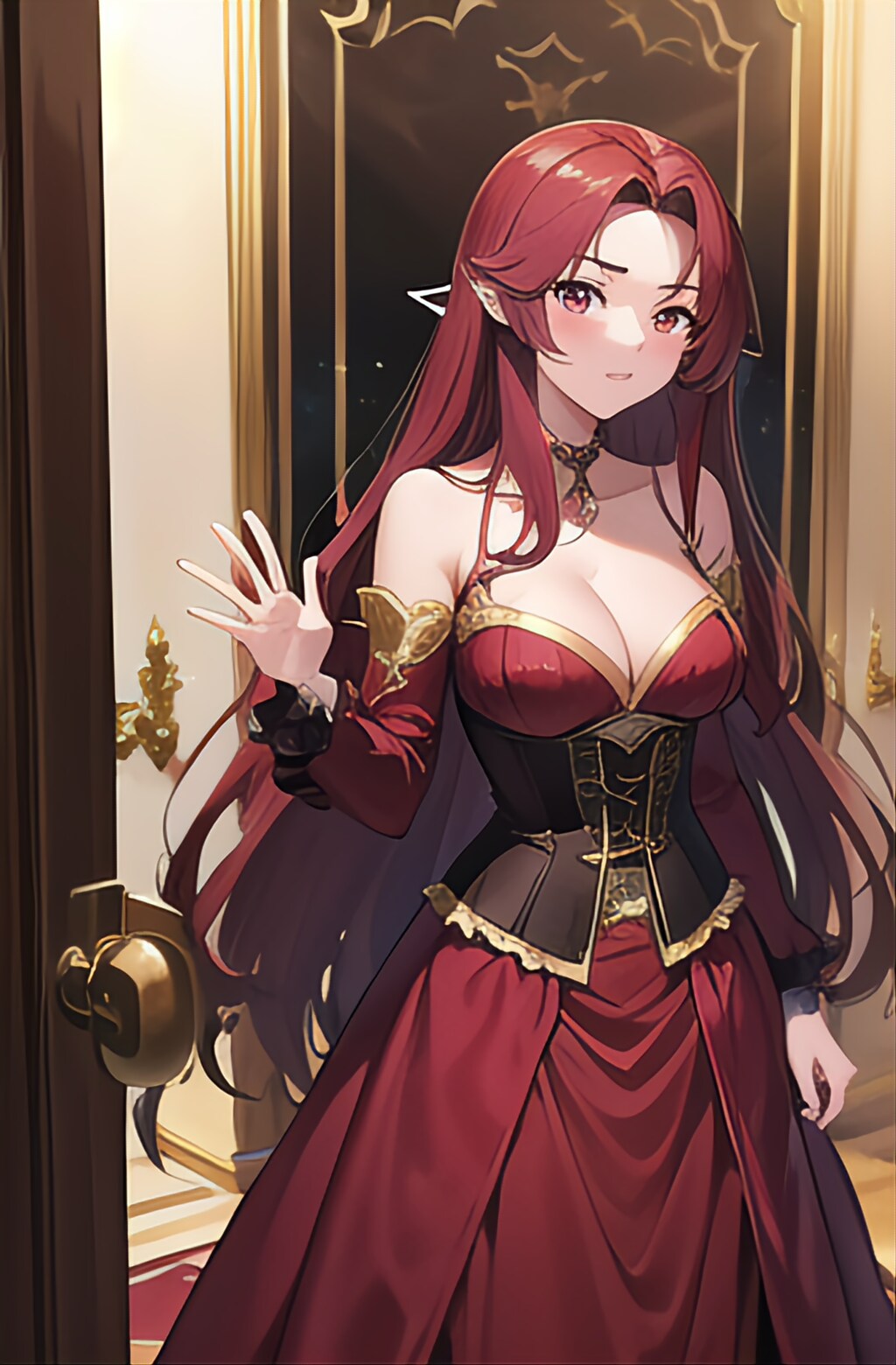 突然の姫の訪問