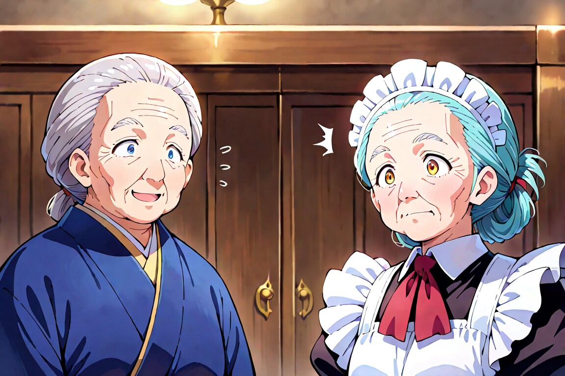 お婆さんメイド2025②