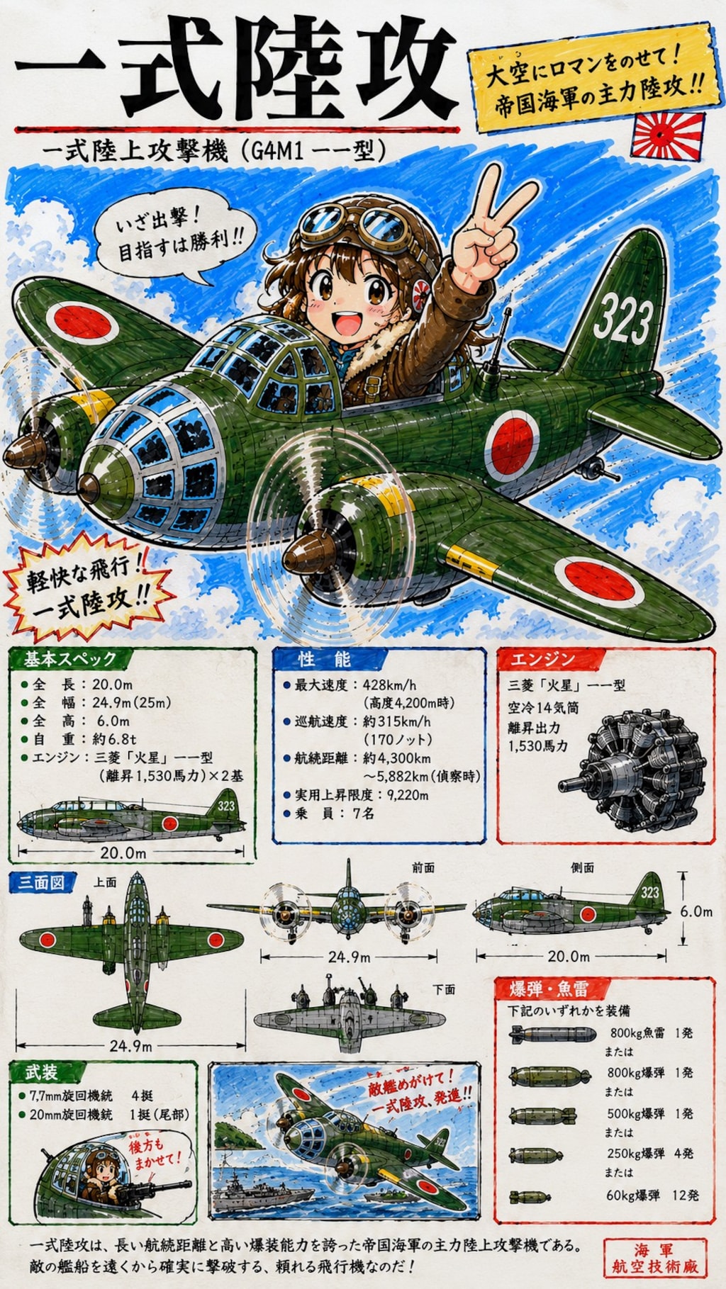 一式陸攻お姉やん🛩️