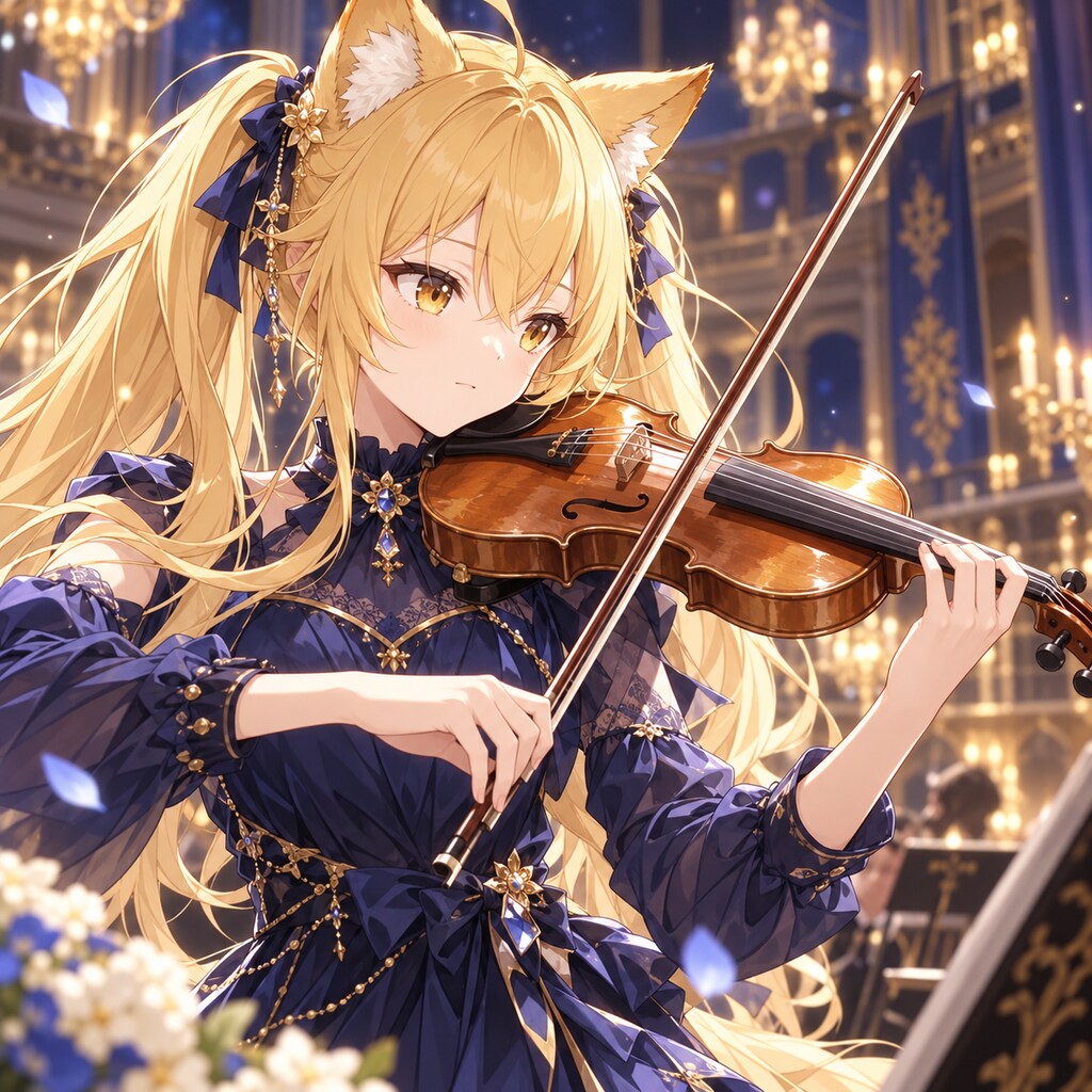 ミラのバイオリン演奏