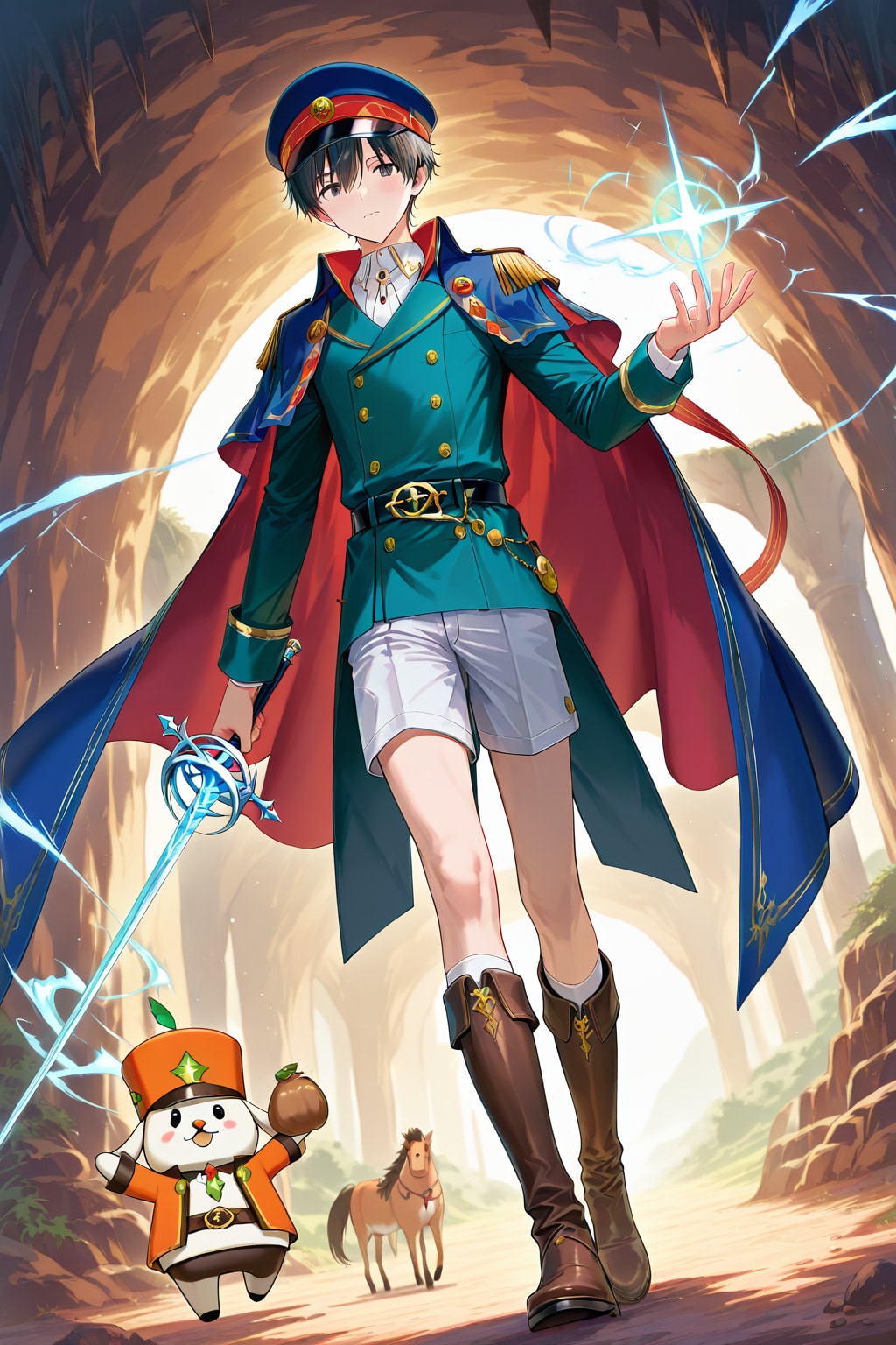 若い男性魔法戦士26.6.2-1