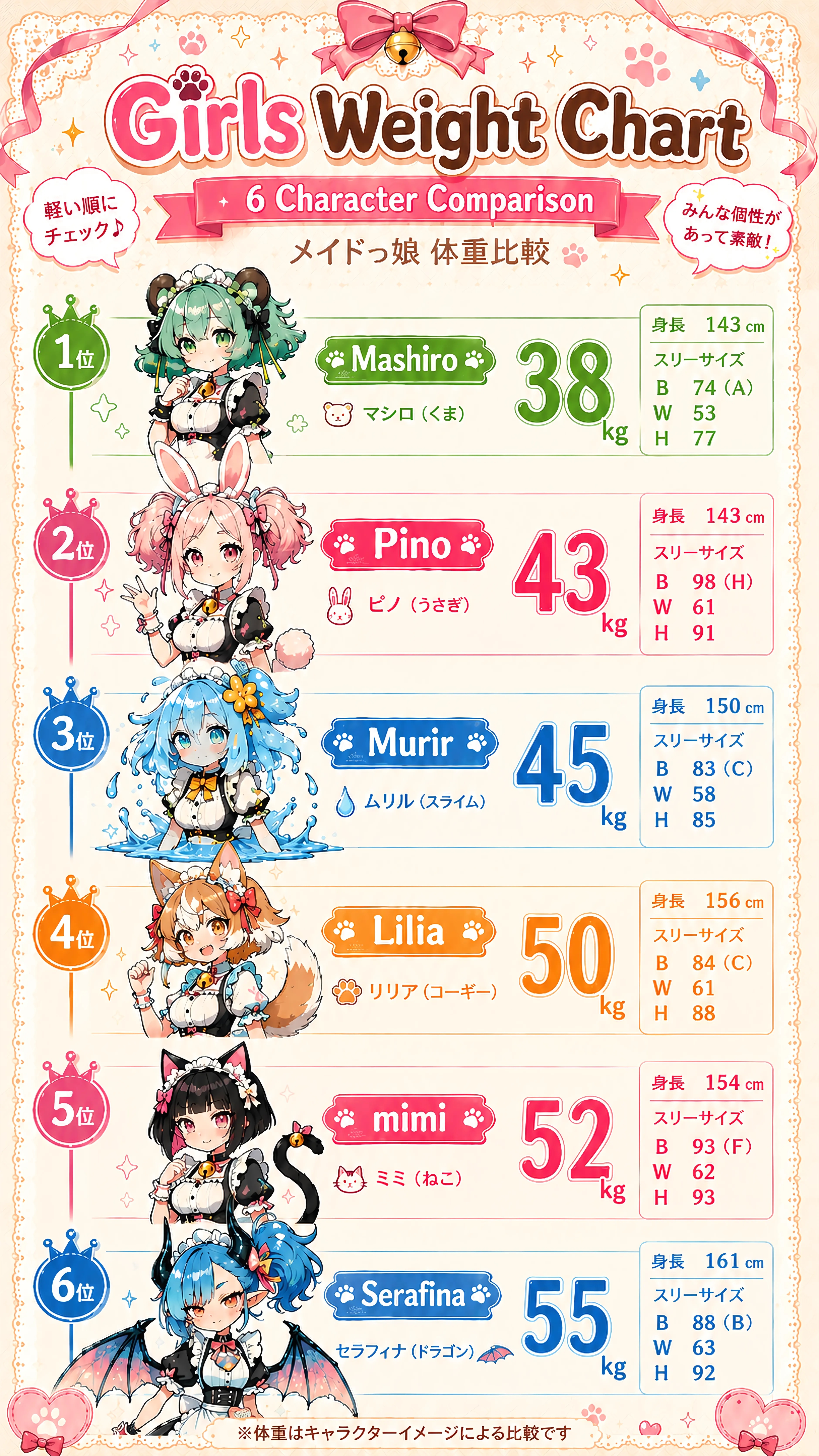 The Delicate Mathematics of Cute