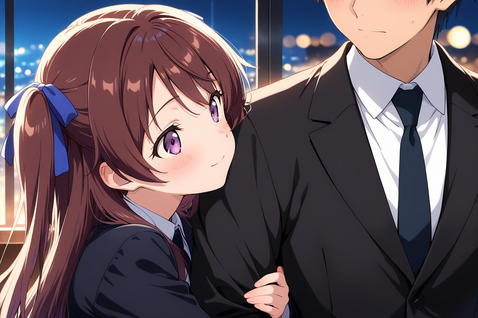 腕に絡みつく
