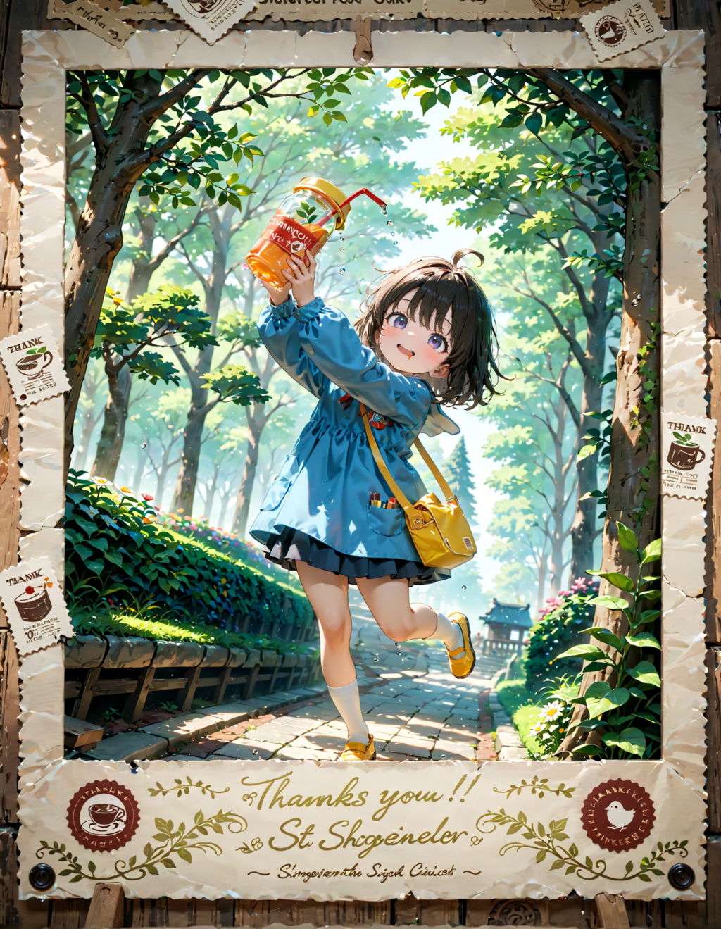 今日は何の日？　記念切手記念日。感謝の日。ミックスジュースの日。さくらさくみらいの日　その３