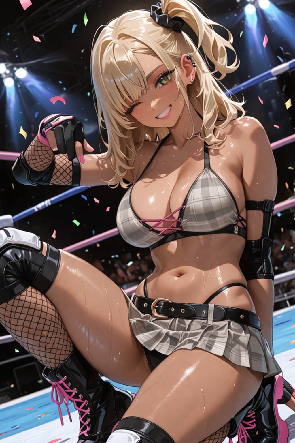 プロレスラー、ギャル子ちゃん