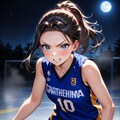 真夜中バスケ女子 5枚目
