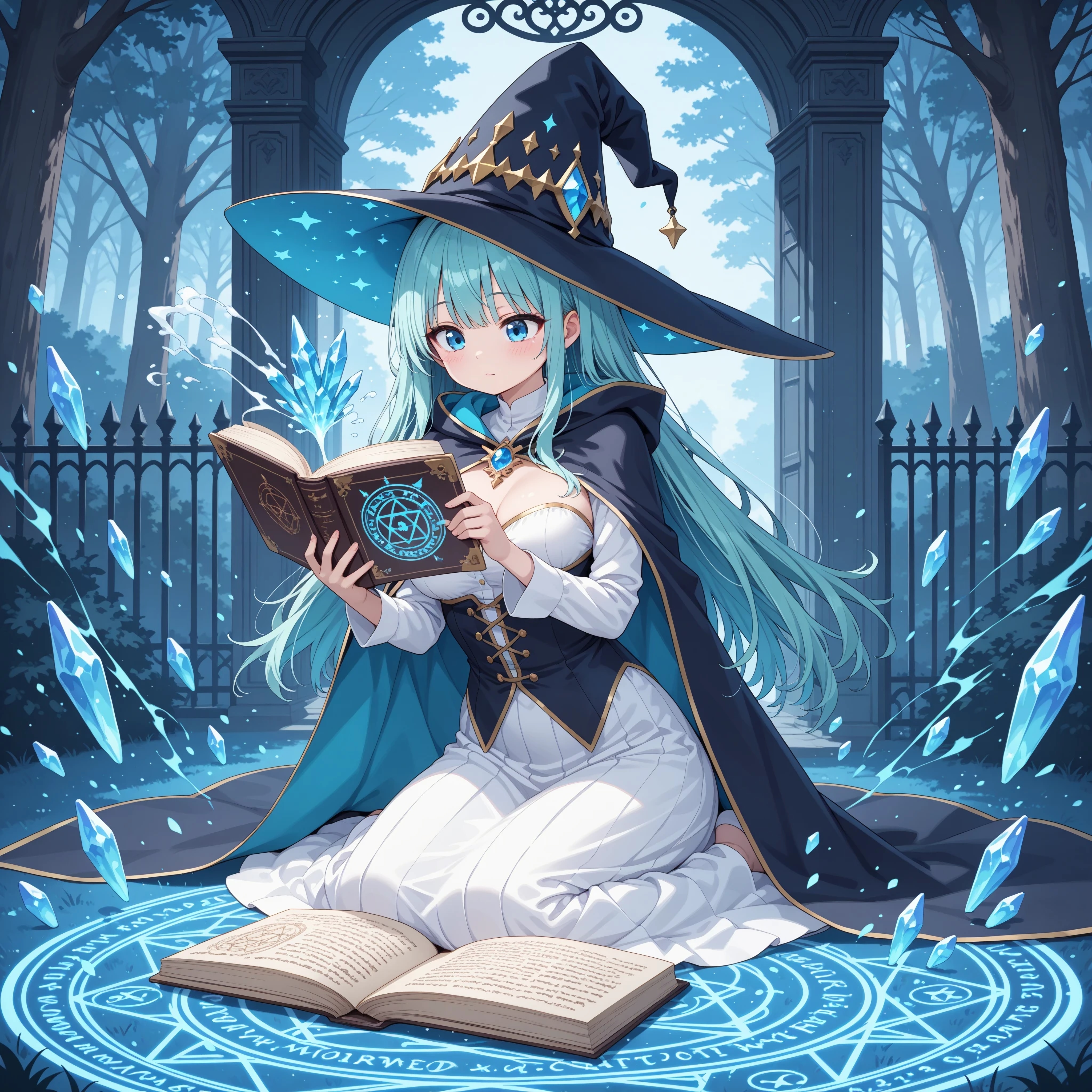 ウイッチと魔導書 | の人気AIイラスト・グラビア