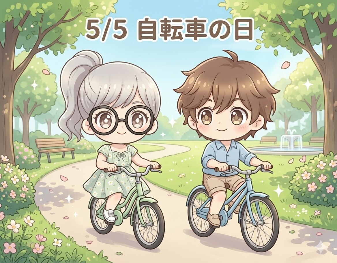 今日は「自転車の日」 | の人気AIイラスト・グラビア
