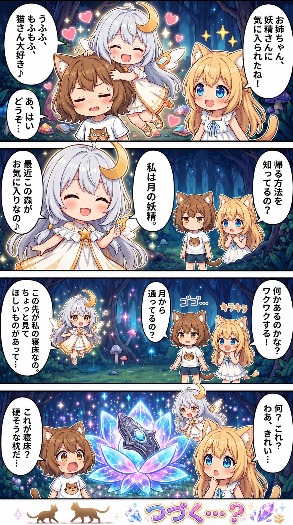 猫好きの妖精さん…？