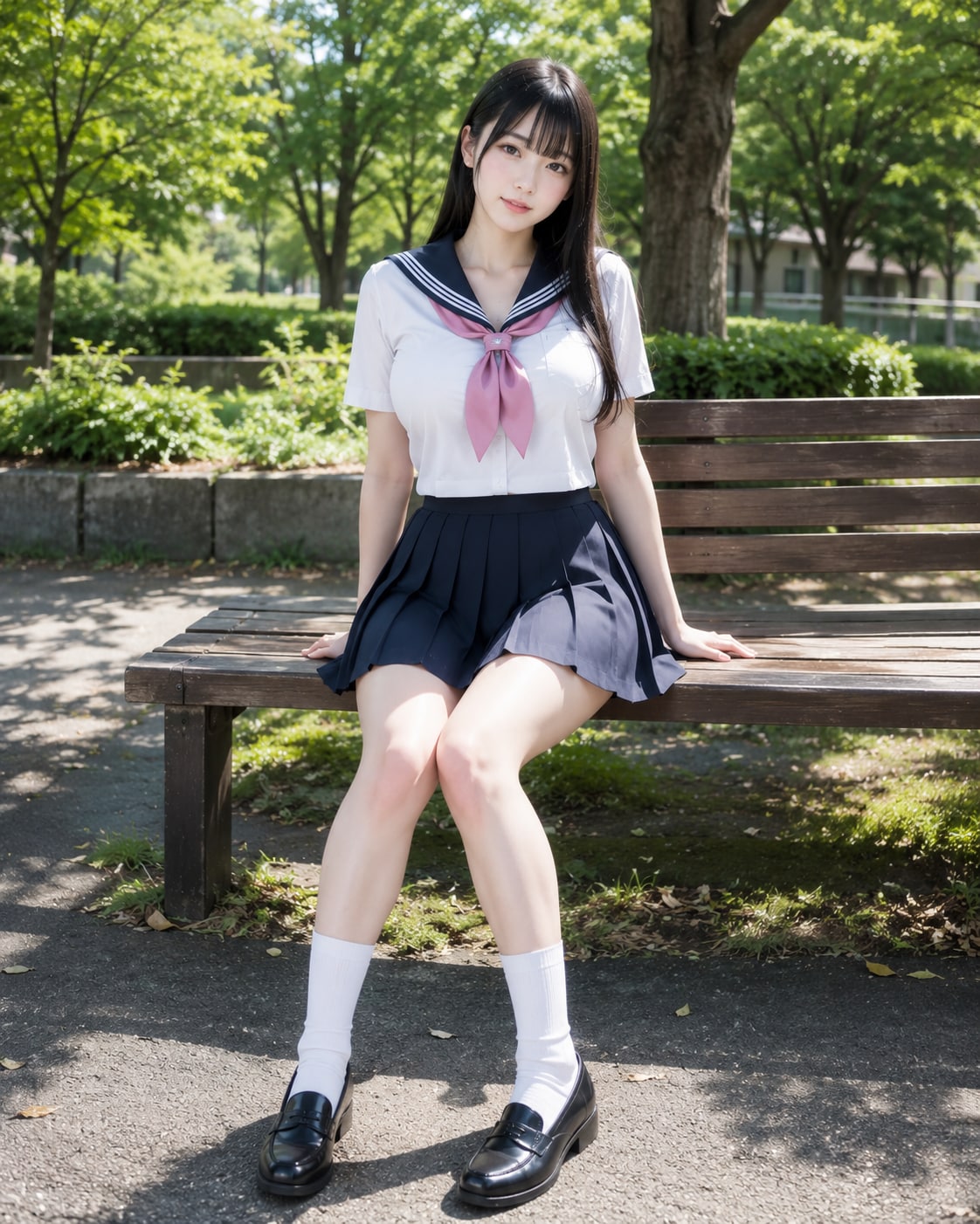 セーラー服の彼女とデート