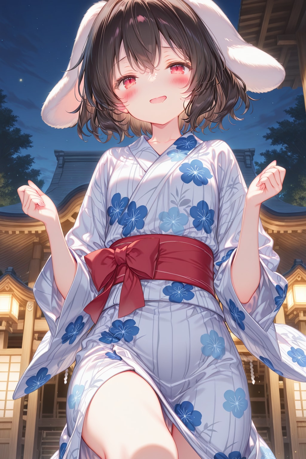 てゐと神社参拝