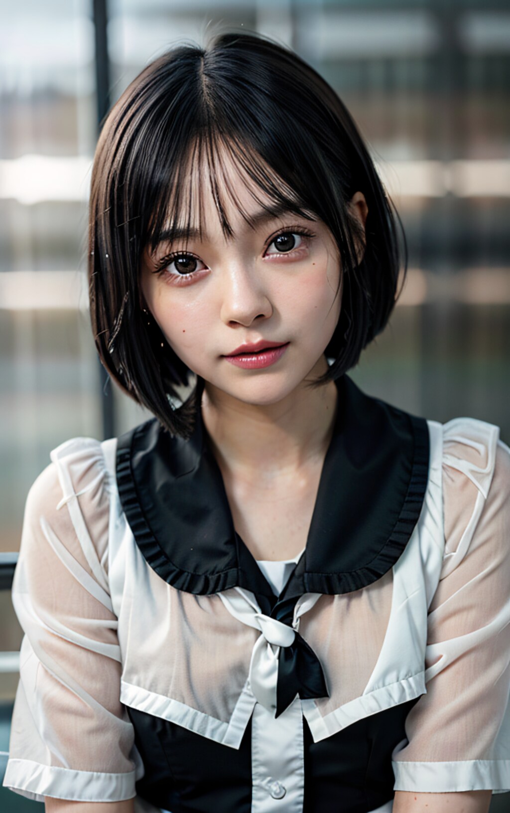 黒髪ボブちゃん