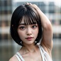 黒髪ボブちゃん 4枚目