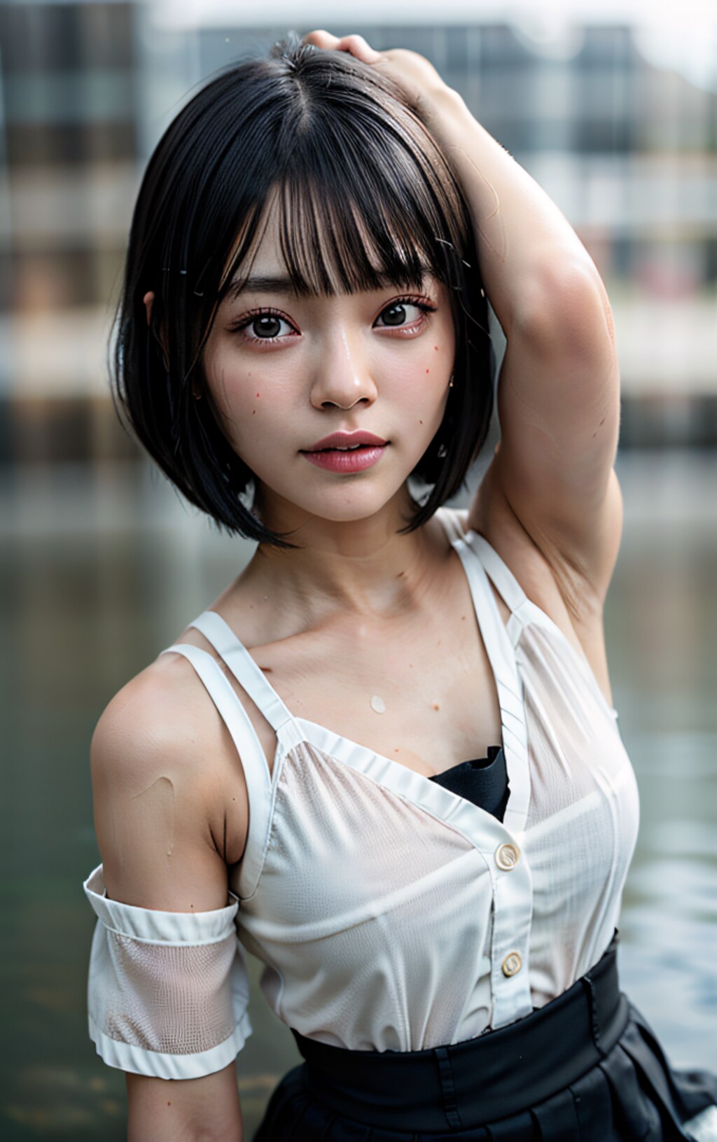 黒髪ボブちゃん
