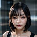 黒髪ボブちゃん 2枚目