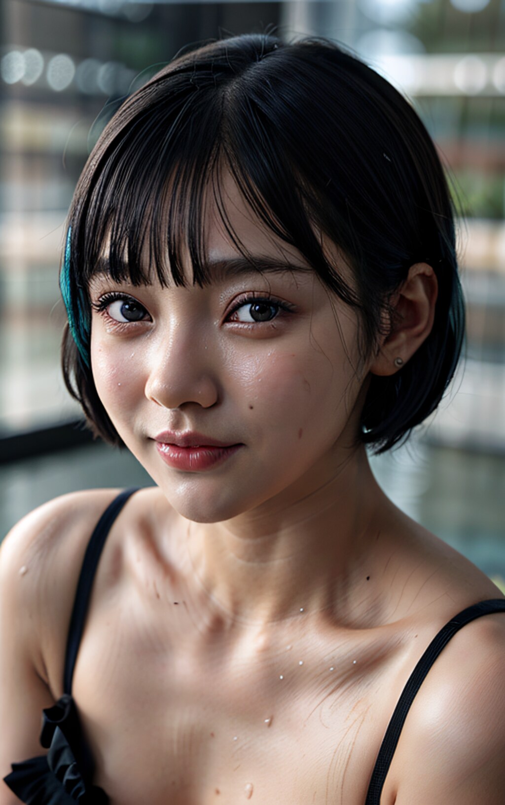 黒髪ボブちゃん