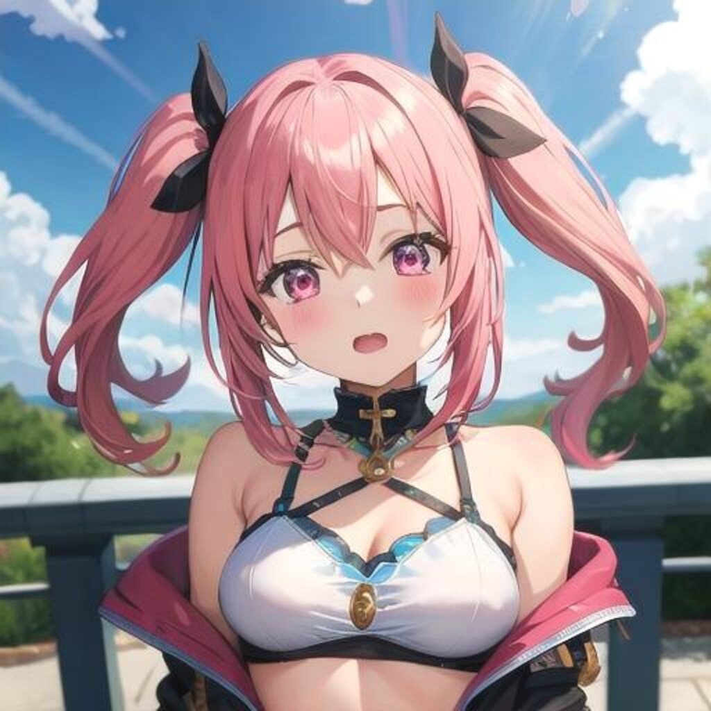 生成したらツインテールが短くなったのだ