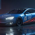Intelテスラレーシングカー 3枚目