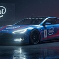 Intelテスラレーシングカー 2枚目