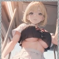 巨乳金髪JK　 Big breasted blonde JK 8枚目