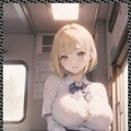 巨乳金髪JK　 Big breasted blonde JK 6枚目