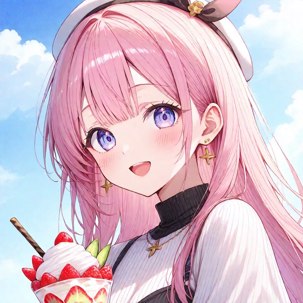 プリン・ア・ラモードちゃん#AURA | の人気AIイラスト・グラビア