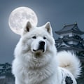 伏姫と八房　南総里見八犬伝から 3枚目