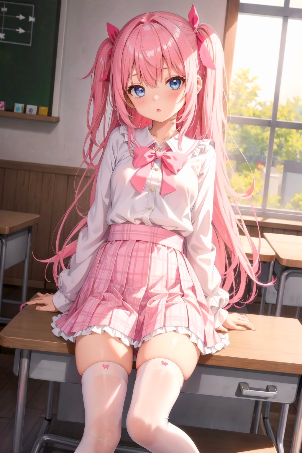 2人きりの放課後 | の人気AIイラスト・グラビア