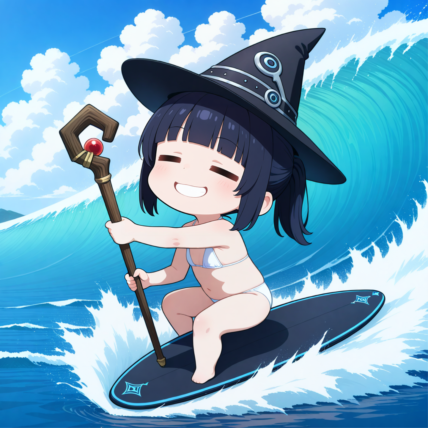 波を起こして、波に乗る