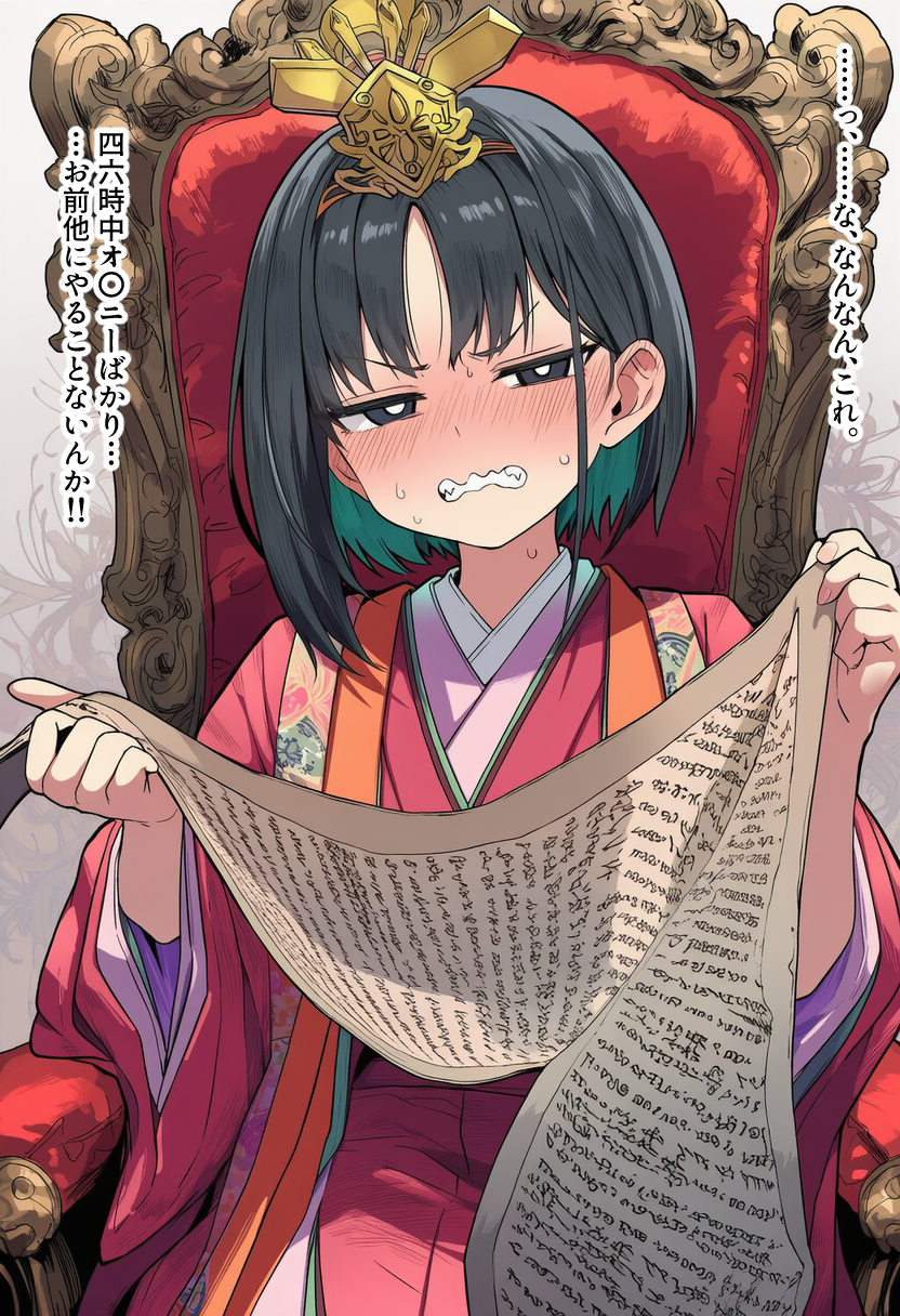 閻魔様には生前の全てがお見通しらしい | の人気AIイラスト・グラビア