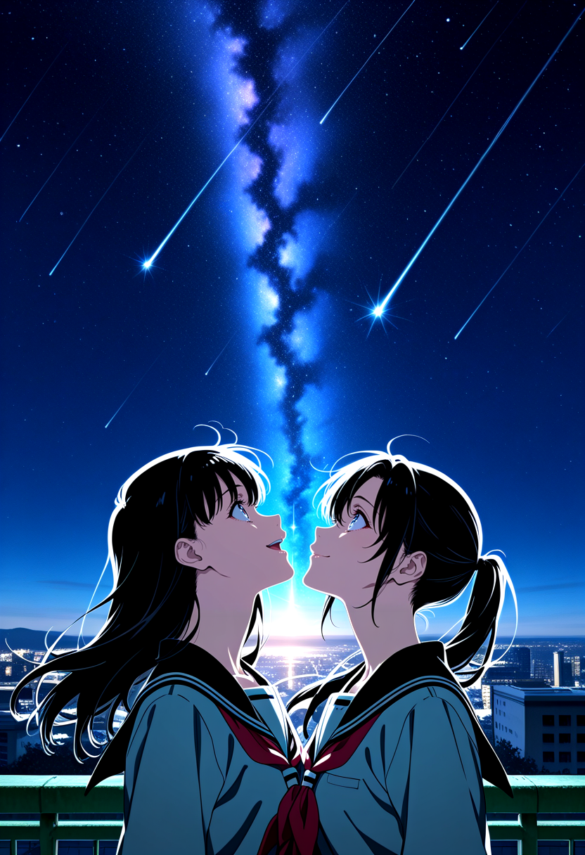 少女たちが見た流星