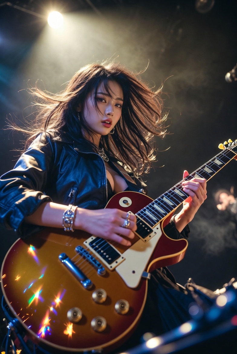 ギタリスト | の人気AIイラスト・グラビア
