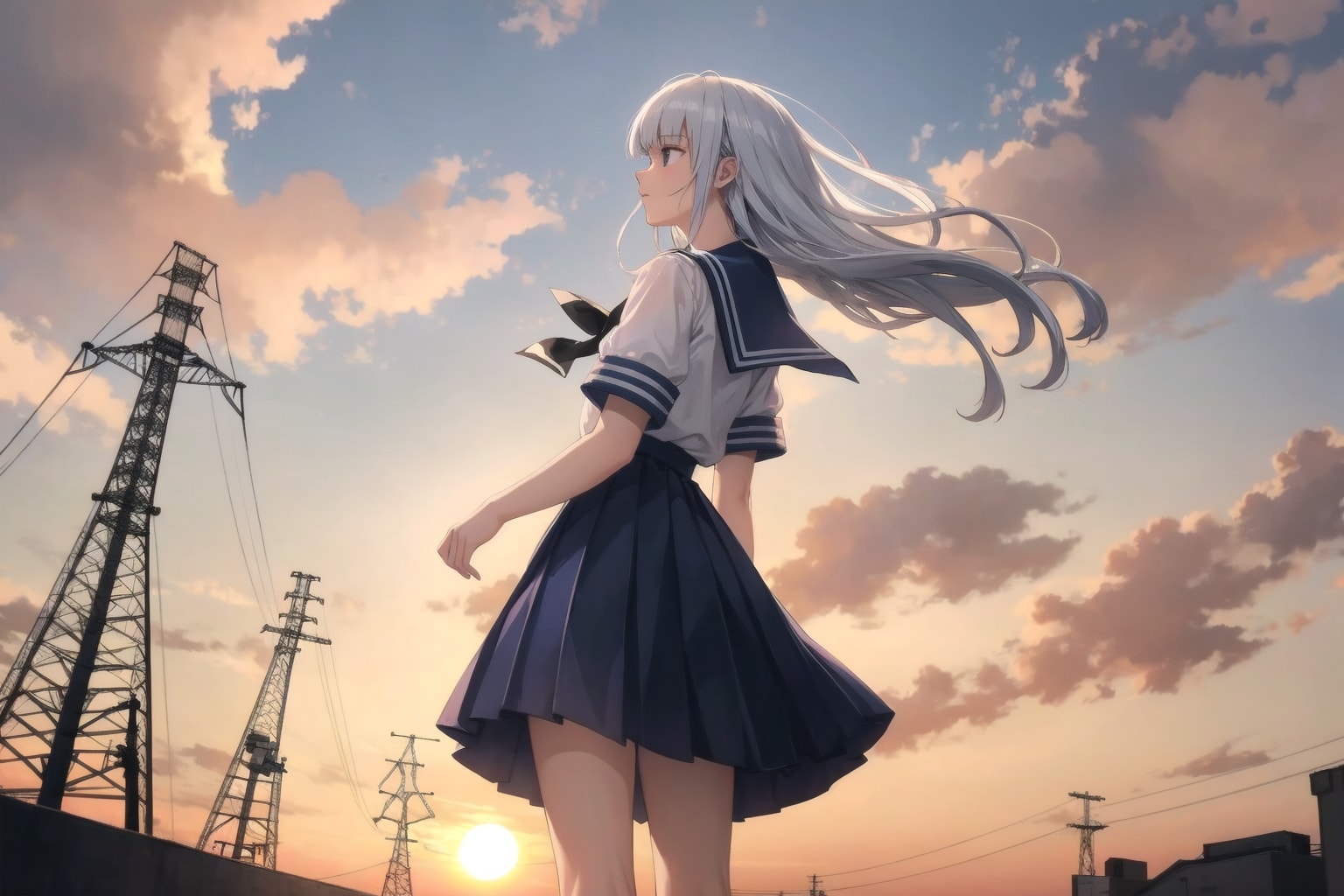 空を綴る | の人気AIイラスト・グラビア