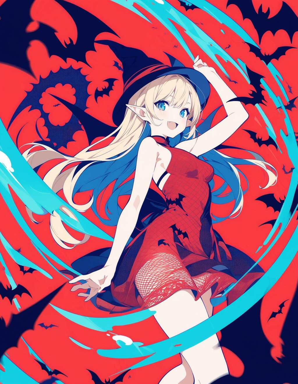 ポップなヴァンパイアガール