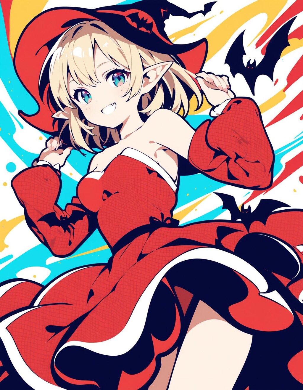 ポップなヴァンパイアガール