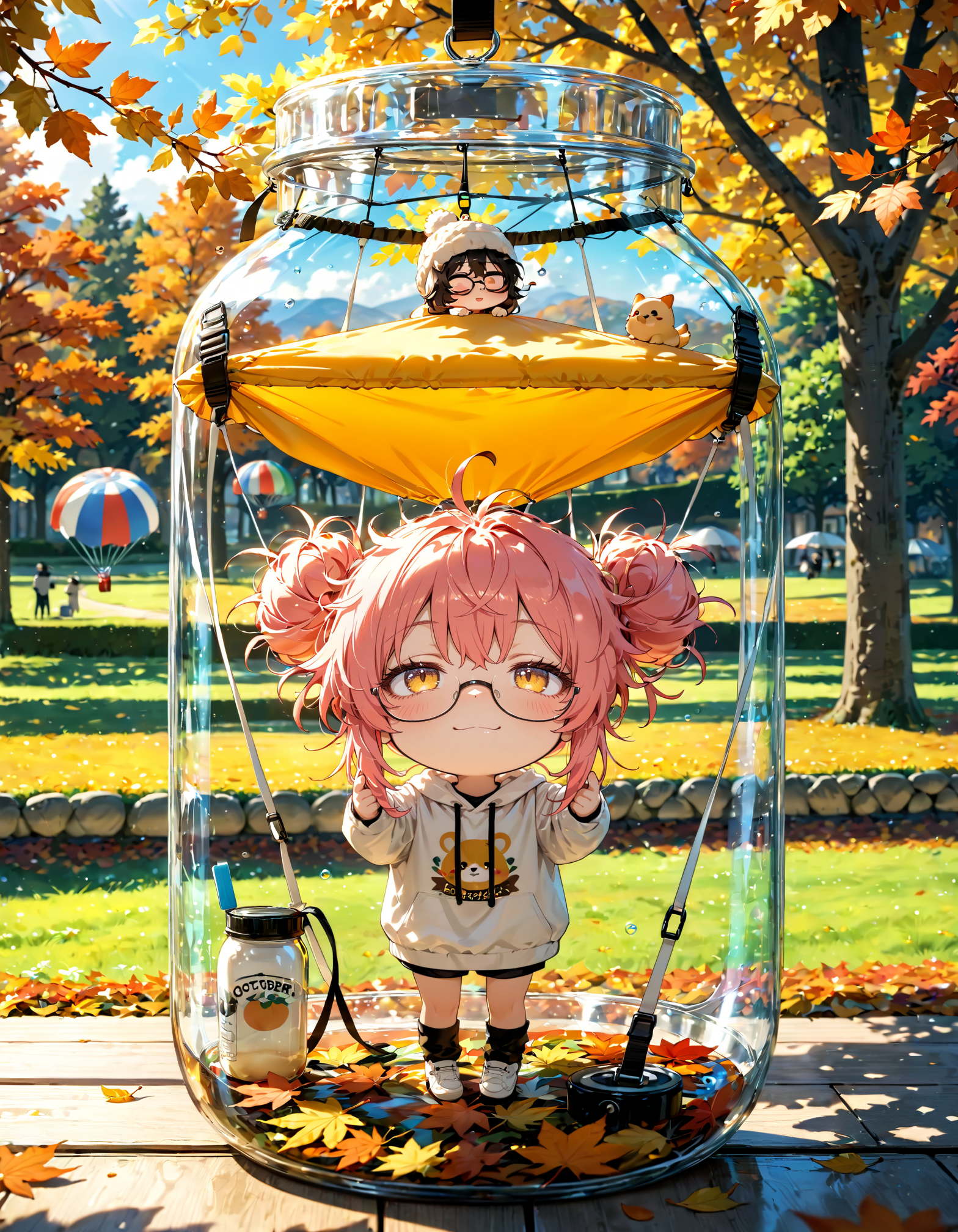 今日は何の日？　パラシュートの日 | の人気AIイラスト・グラビア